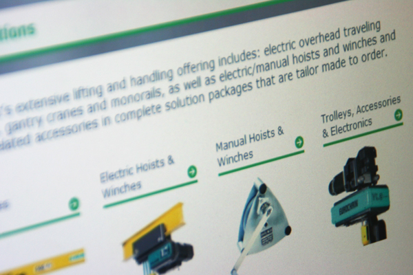 Shladot Ltd website division's cataloge page | brand web design