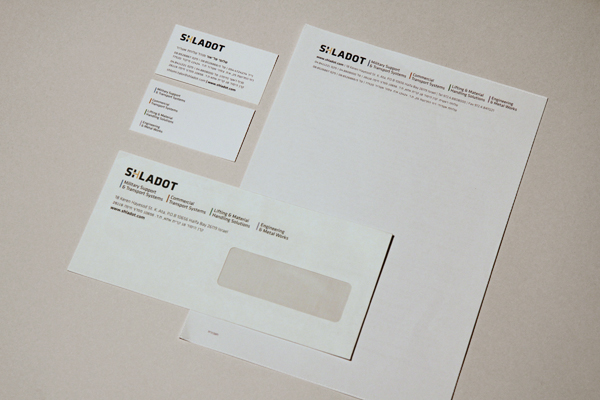 Shladot Ltd stationery | brand design